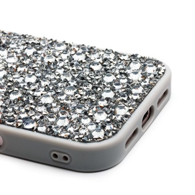 Чехол-накладка для Apple iPhone 16 капли дождя (белый) - PC096 POSH SHINE