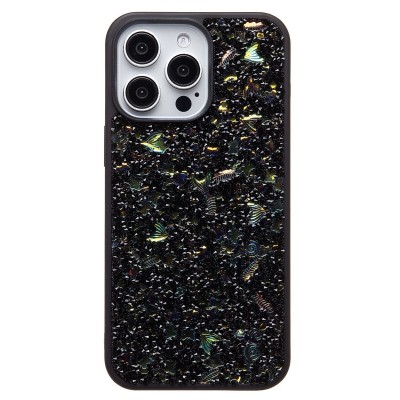 Чехол-накладка для Apple iPhone 15 Pro Max (черный) - PC097 POSH SHINE