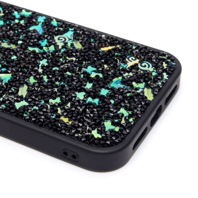 Чехол-накладка для Apple iPhone 15 Pro Max (черный) - PC097 POSH SHINE