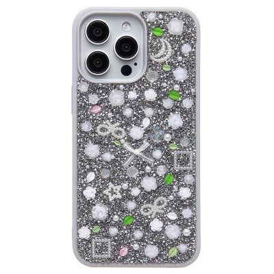 Чехол-накладка для Apple iPhone 15 Pro Max (белый) - PC097 POSH SHINE