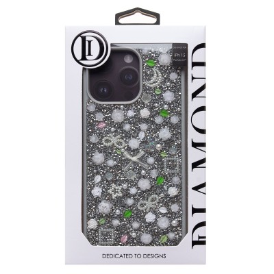 Чехол-накладка для Apple iPhone 15 Pro Max (белый) - PC097 POSH SHINE