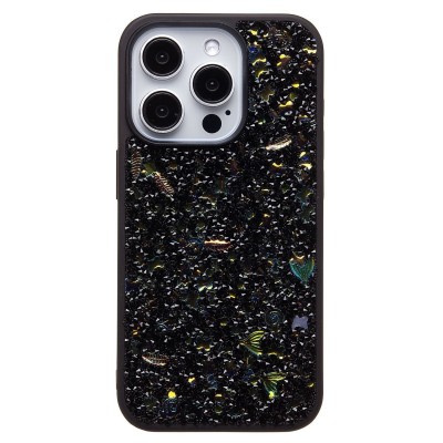 Чехол-накладка для Apple iPhone 15 Pro (черный) - PC097 POSH SHINE