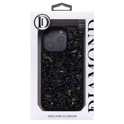 Чехол-накладка для Apple iPhone 15 Pro (черный) - PC097 POSH SHINE