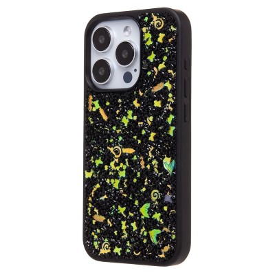 Чехол-накладка для Apple iPhone 15 Pro (черный) - PC097 POSH SHINE