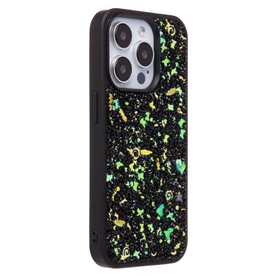 Чехол-накладка для Apple iPhone 15 Pro (черный) - PC097 POSH SHINE