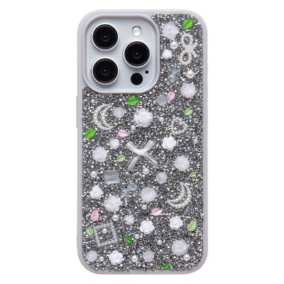 Чехол-накладка для Apple iPhone 15 Pro (белый) - PC097 POSH SHINE