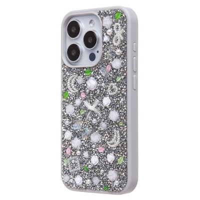 Чехол-накладка для Apple iPhone 15 Pro (белый) - PC097 POSH SHINE