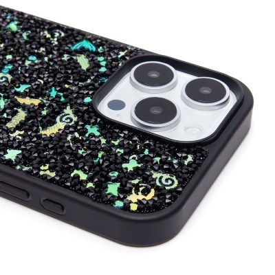 Чехол-накладка для Apple iPhone 16 Pro Max (черный) - PC097 POSH SHINE