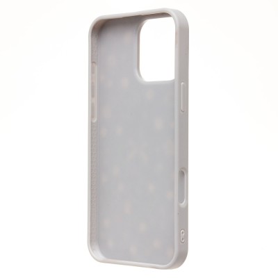 Чехол-накладка для Apple iPhone 16 Pro Max (белый) - PC097 POSH SHINE
