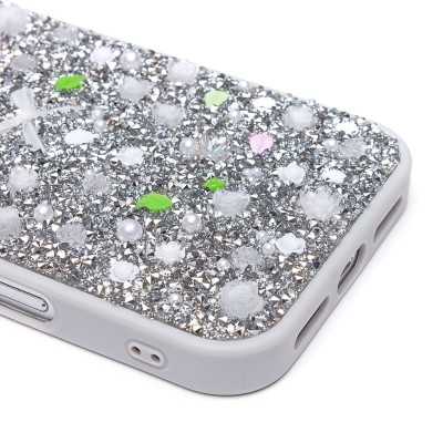 Чехол-накладка для Apple iPhone 16 Pro Max (белый) - PC097 POSH SHINE