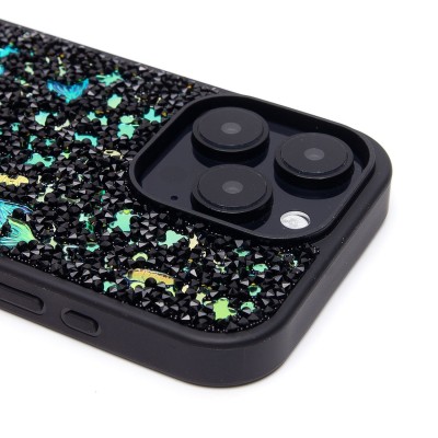 Чехол-накладка для Apple iPhone 16 Pro (черный) - PC097 POSH SHINE