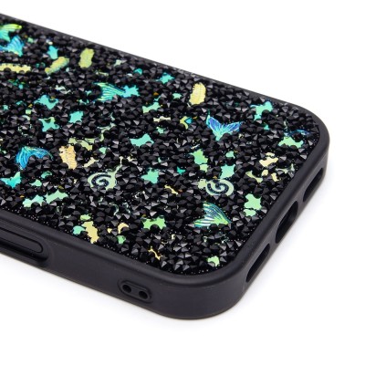 Чехол-накладка для Apple iPhone 16 Pro (черный) - PC097 POSH SHINE