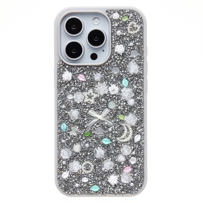 Чехол-накладка для Apple iPhone 16 Pro (белый) - PC097 POSH SHINE
