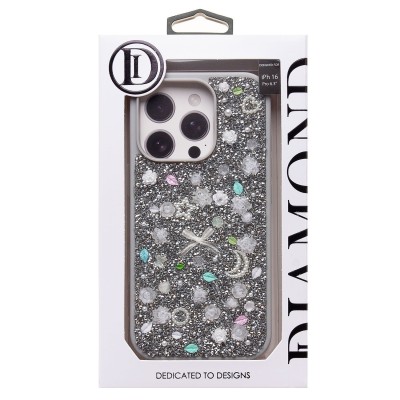 Чехол-накладка для Apple iPhone 16 Pro (белый) - PC097 POSH SHINE