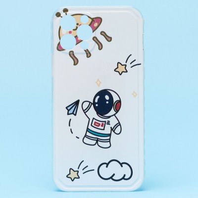Чехол-накладка для Apple iPhone 12 Pro - (001) (белый) - SC233