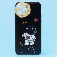 Чехол-накладка для Apple iPhone 12 Pro - (002) (черный) - SC233