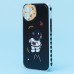 Чехол-накладка для Apple iPhone 12 - (002) (черный) - SC233