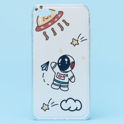 Чехол-накладка для Apple iPhone 8 Plus - (001) (белый) - SC233 Чехол-накладка для Apple iPhone 8 Plus - (001) (белый) - SC233