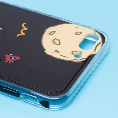 Чехол-накладка для Apple iPhone 8 Plus - (002) (черный) - SC233 Чехол-накладка для Apple iPhone 8 Plus - (002) (черный) - SC233