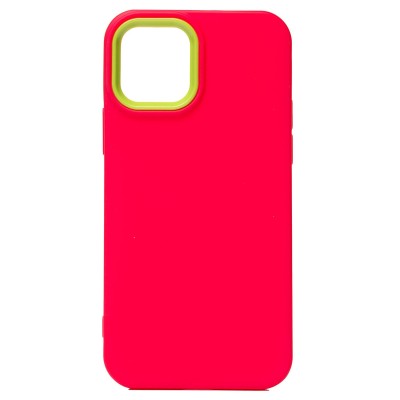 Чехол-накладка для Apple iPhone 12 (розовый) - SC262