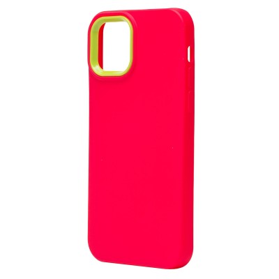 Чехол-накладка для Apple iPhone 12 (розовый) - SC262