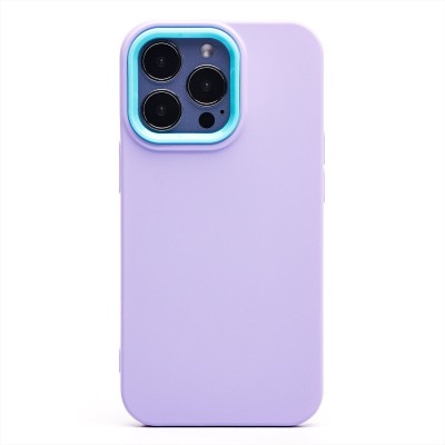 Чехол-накладка для Apple iPhone 13 Pro (светло-фиолетовый) - SC262
