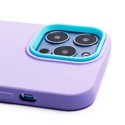 Чехол-накладка для Apple iPhone 13 Pro (светло-фиолетовый) - SC262