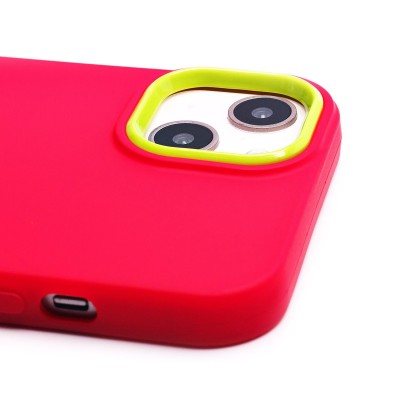 Чехол-накладка для Apple iPhone 13 (розовый) - SC262