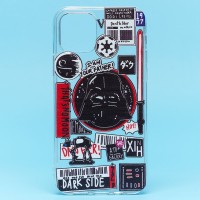 Чехол-накладка для Apple iPhone 12 - (001) (прозрачный) - SC271