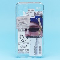 Чехол-накладка для Apple iPhone 11 Pro - (002) (прозрачный) - SC273