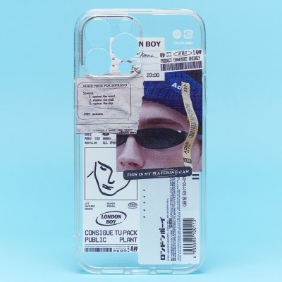 Чехол-накладка для Apple iPhone 13 Pro Max - (002) (прозрачный) - SC273 Чехол-накладка для Apple iPhone 13 Pro Max - (002) (прозрачный) - SC273