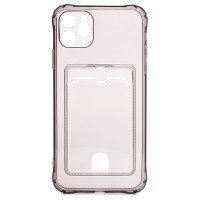 Чехол-накладка для Apple iPhone 11 Pro Max (черный) - SC276 с картхолдером