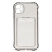 Чехол-накладка для Apple iPhone 11 (черный) - SC276 с картхолдером