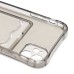 Чехол-накладка для Apple iPhone 11 (черный) - SC276 с картхолдером