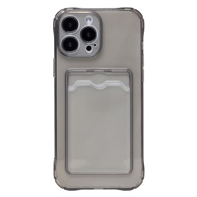 Чехол-накладка для Apple iPhone 13 Pro Max (черный) - SC276 с картхолдером Чехол-накладка для Apple iPhone 13 Pro Max (черный) - SC276 с картхолдером