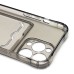 Чехол-накладка для Apple iPhone 13 Pro (черный) - SC276 с картхолдером