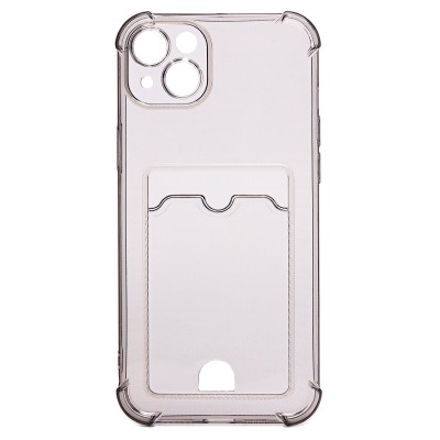 Чехол-накладка для Apple iPhone 14 Plus (черный) - SC276 с картхолдером Чехол-накладка для Apple iPhone 14 Plus (черный) - SC276 с картхолдером