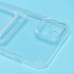 Чехол-накладка для Apple iPhone 14 Plus (прозрачный) - SC276 с картхолдером