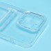 Чехол-накладка для Apple iPhone 14 Pro Max (прозрачный) - SC276 с картхолдером Чехол-накладка для Apple iPhone 14 Pro Max (прозрачный) - SC276 с картхолдером