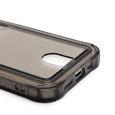 Чехол-накладка для Apple iPhone 15 Pro (черный) - SC276 с картхолдером
