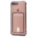 Чехол-накладка для Apple iPhone 8 Plus (черный) - SC276 с картхолдером Чехол-накладка для Apple iPhone 8 Plus (черный) - SC276 с картхолдером