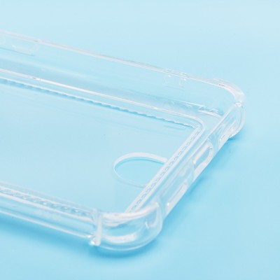 Чехол-накладка для Google Pixel 8 Pro (прозрачный) - SC276 с картхолдером