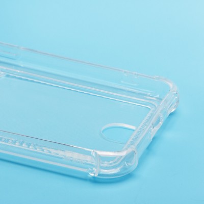 Чехол-накладка для Honor 400 Pro Global (прозрачный) - SC276 с картхолдером