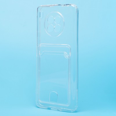 Чехол-накладка для Honor 50 Lite/nova 8i (прозрачный) - SC276 с картхолдером