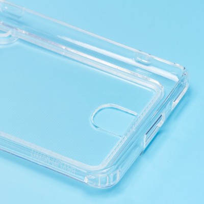 Чехол-накладка для Honor 50/nova 9 (прозрачный) - SC276 с картхолдером