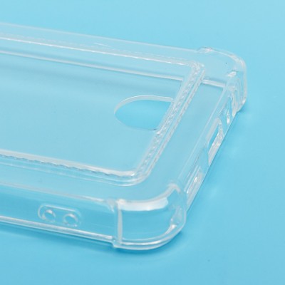 Чехол-накладка для Honor X5 Plus (прозрачный) - SC276 с картхолдером