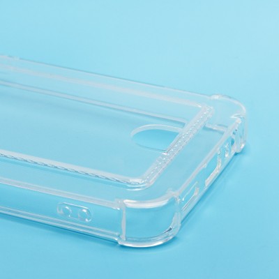 Чехол-накладка для Honor X6c (прозрачный) - SC276 с картхолдером