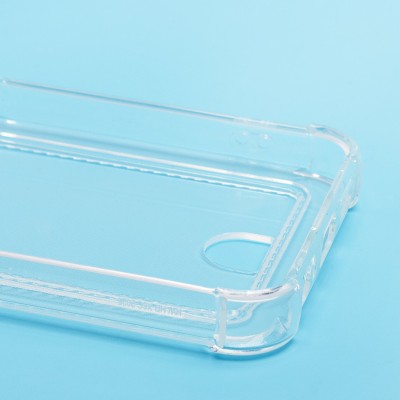 Чехол-накладка для Honor X6c (прозрачный) - SC276 с картхолдером