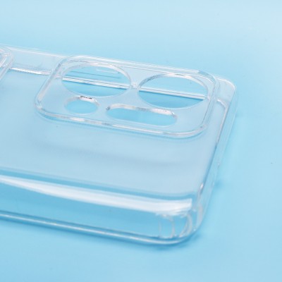 Чехол-накладка для Honor X7a (прозрачный) - SC276 с картхолдером