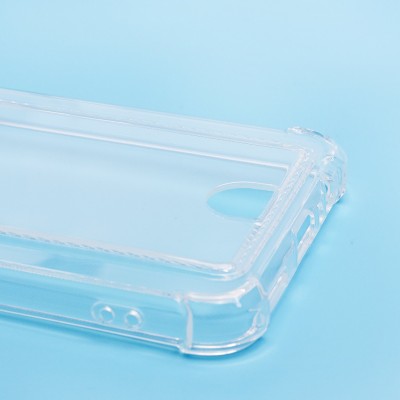 Чехол-накладка для Honor X7b 5G (прозрачный) - SC276 с картхолдером